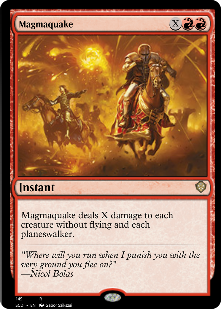 Magmaquake [Starter Commander Decks] | Gaming Infinity