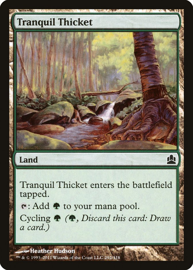 Tranquil Thicket [Commander 2011] | Gaming Infinity