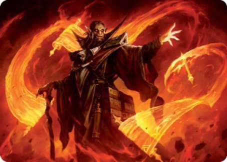 Plargg, Dean of Chaos Art Card [Strixhaven: School of Mages Art Series] | Gaming Infinity