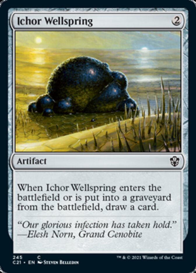 Ichor Wellspring [Commander 2021] | Gaming Infinity