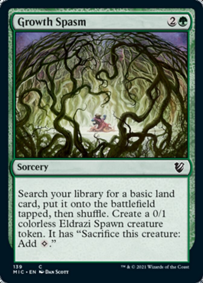 Growth Spasm [Innistrad: Midnight Hunt Commander] | Gaming Infinity