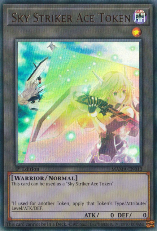 Token: Sky Striker Ace [MAMA-EN013] Ultra Rare | Gaming Infinity