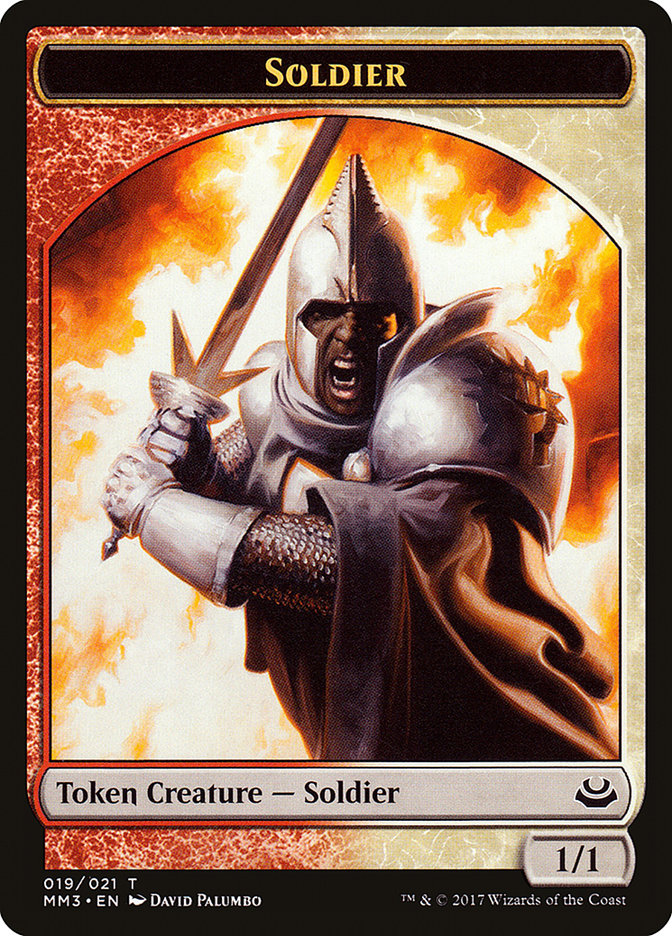 Soldier (019/021) [Modern Masters 2017 Tokens] | Gaming Infinity