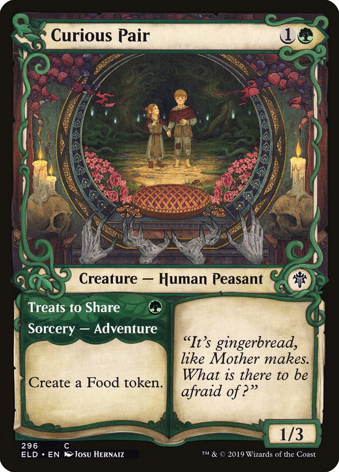 Curious Pair // Treats to Share (Showcase) [Throne of Eldraine] | Gaming Infinity