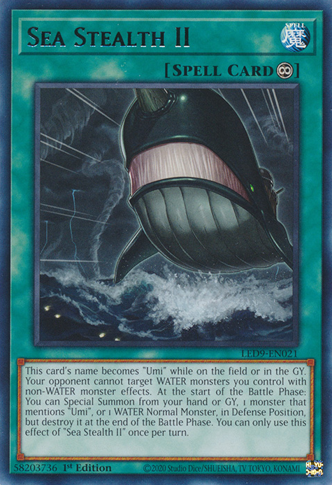 Sea Stealth II [LED9-EN021] Rare | Gaming Infinity
