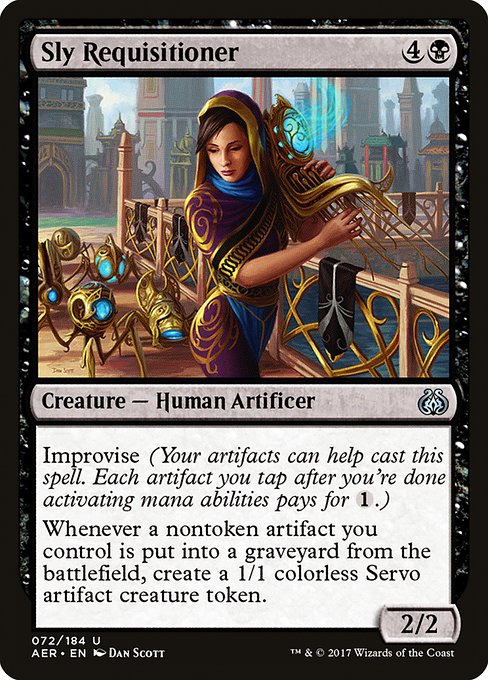 Sly Requisitioner [Aether Revolt] | Gaming Infinity