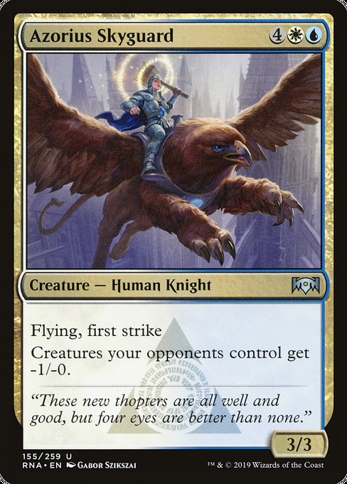 Azorius Skyguard [Ravnica Allegiance] | Gaming Infinity