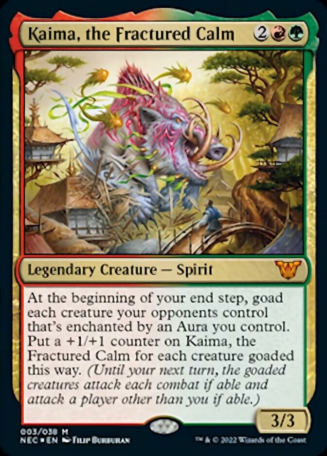 Kaima, the Fractured Calm [Kamigawa: Neon Dynasty Commander] | Gaming Infinity