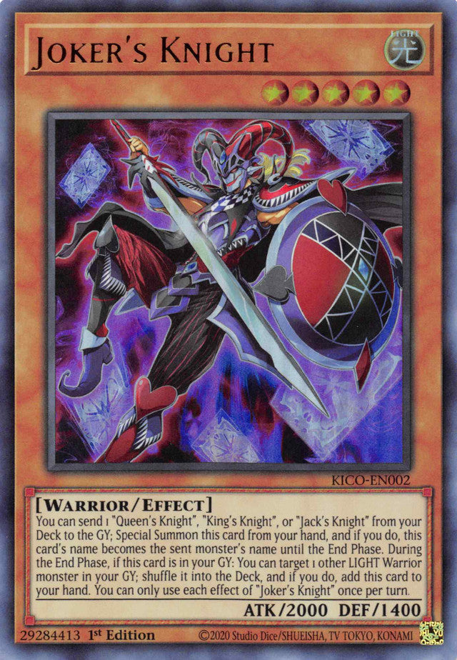 Joker's Knight (Ultra Rare) [KICO-EN002] Ultra Rare | Gaming Infinity