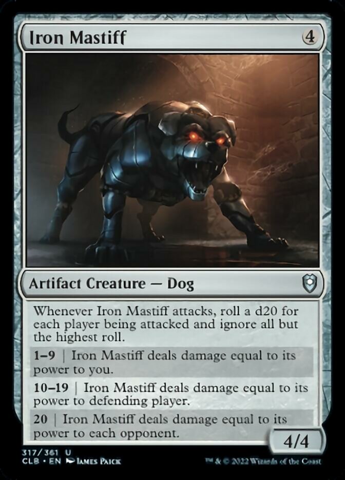 Iron Mastiff [Commander Legends: Battle for Baldur's Gate] | Gaming Infinity