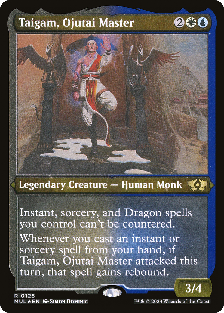 Taigam, Ojutai Master (Foil Etched) [Multiverse Legends] | Gaming Infinity