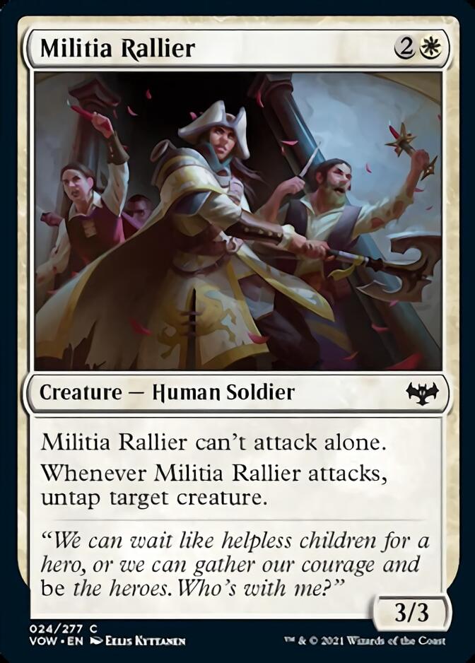 Militia Rallier [Innistrad: Crimson Vow] | Gaming Infinity