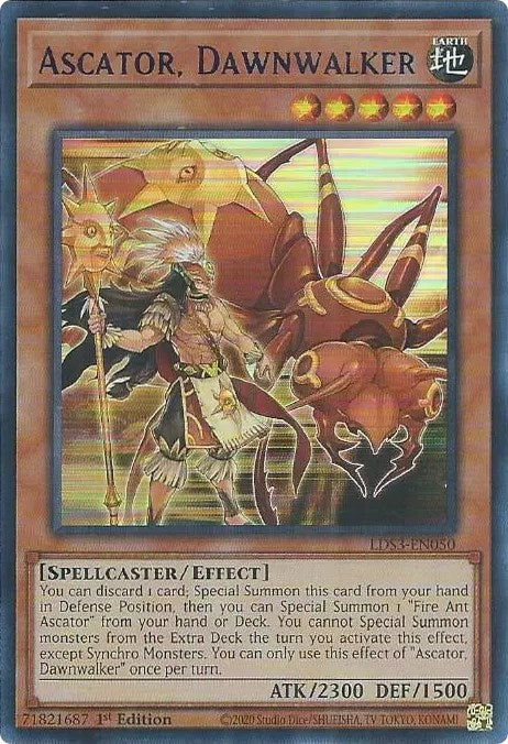 Ascator, Dawnwalker (Blue) [LDS3-EN050] Ultra Rare | Gaming Infinity