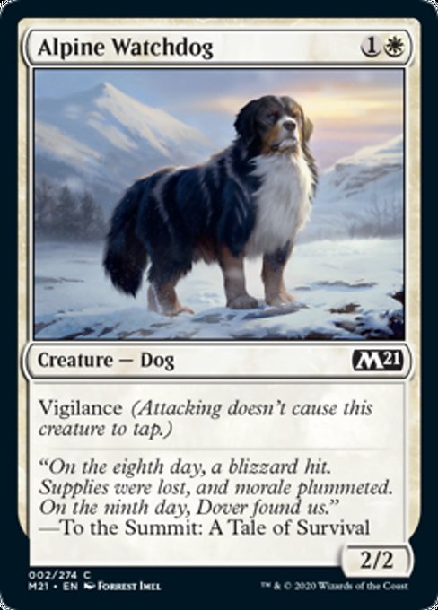 Alpine Watchdog [Core Set 2021] | Gaming Infinity