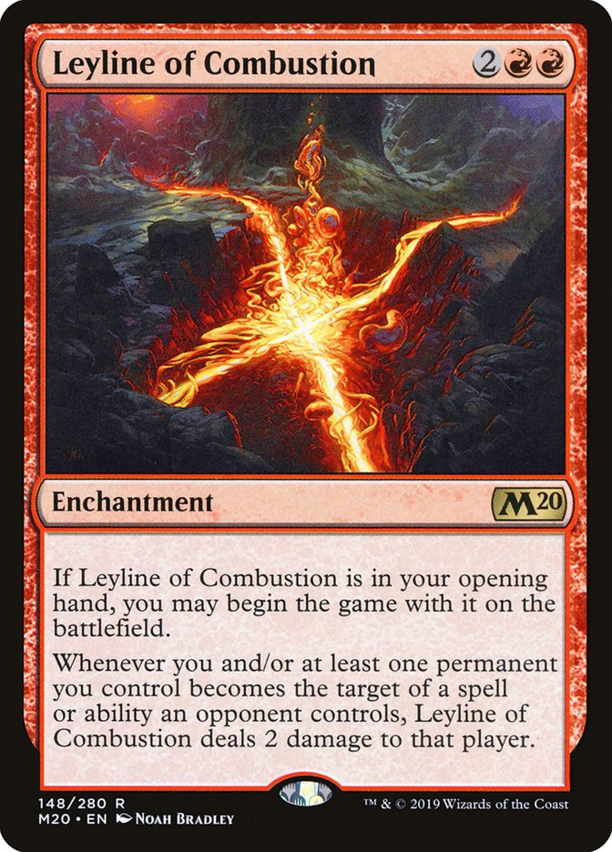 Leyline of Combustion [Core Set 2020] | Gaming Infinity