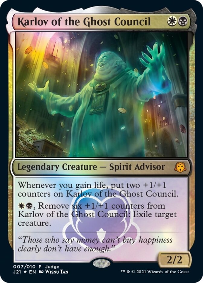 Karlov of the Ghost Council [Judge Gift Cards 2021] | Gaming Infinity