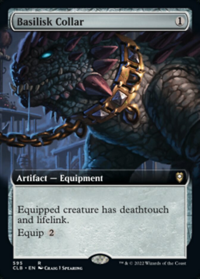Basilisk Collar (Extended Art) [Commander Legends: Battle for Baldur's Gate] | Gaming Infinity