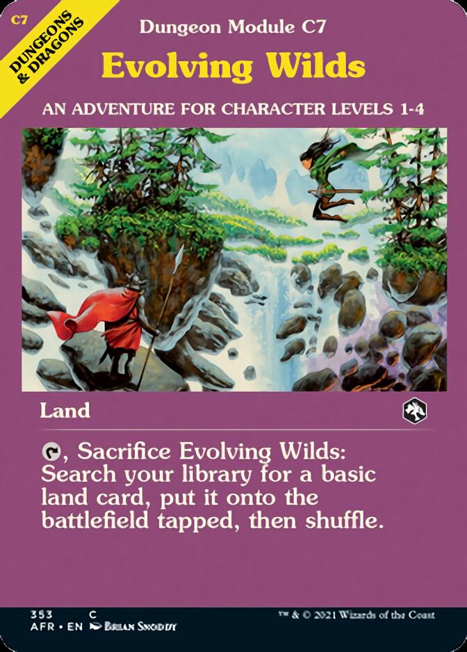 Evolving Wilds (Dungeon Module) [Dungeons & Dragons: Adventures in the Forgotten Realms] | Gaming Infinity