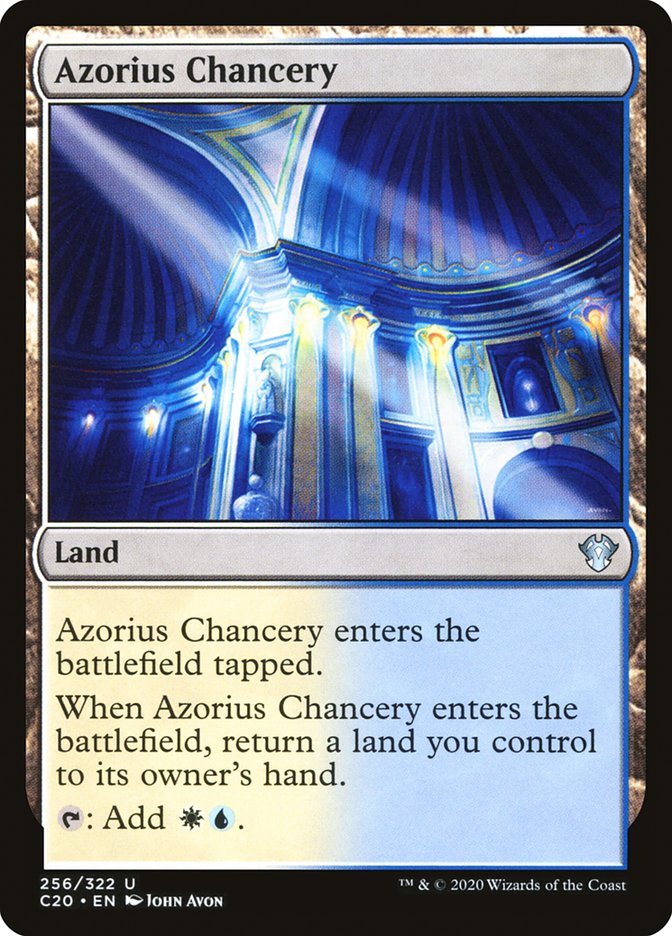 Azorius Chancery [Commander 2020] | Gaming Infinity