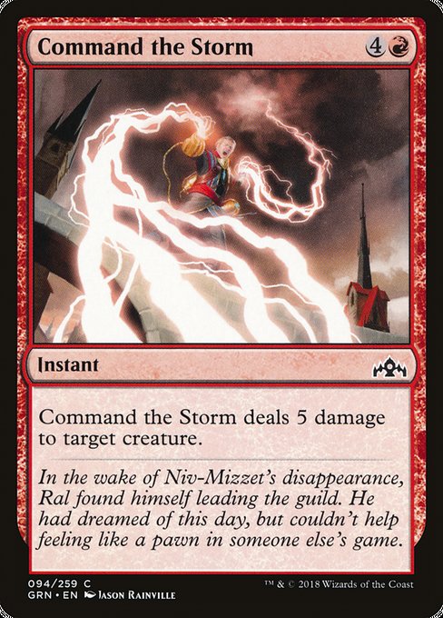 Command the Storm [Guilds of Ravnica] | Gaming Infinity