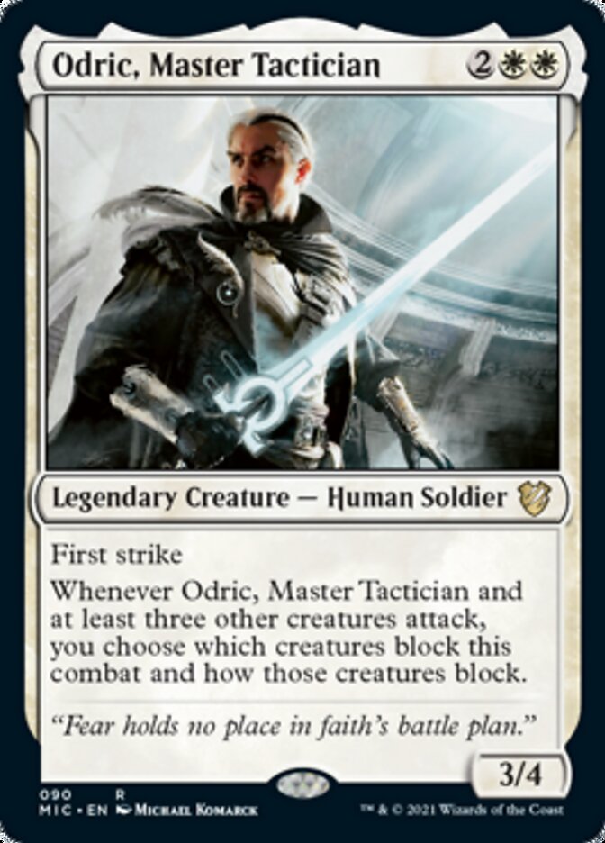 Odric, Master Tactician [Innistrad: Midnight Hunt Commander] | Gaming Infinity