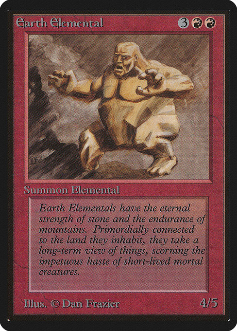 Earth Elemental [Limited Edition Beta] | Gaming Infinity