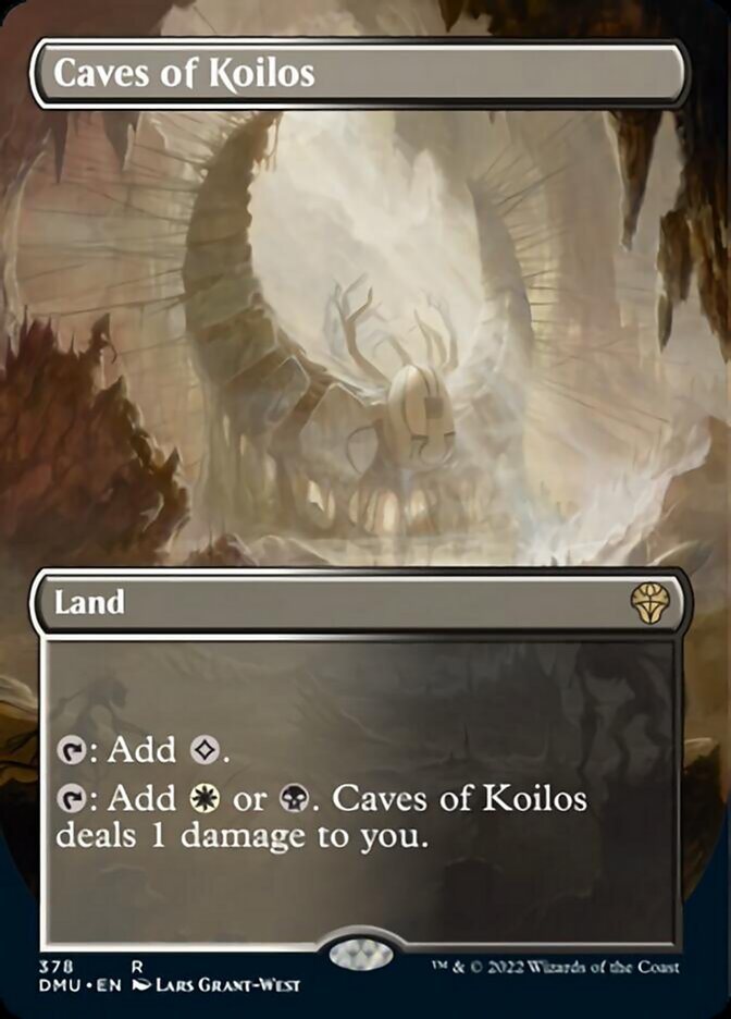 Caves of Koilos (Borderless Alternate Art) [Dominaria United] | Gaming Infinity