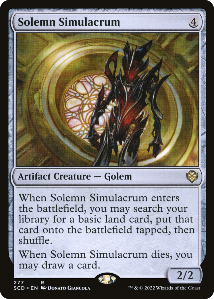 Solemn Simulacrum [Starter Commander Decks] | Gaming Infinity