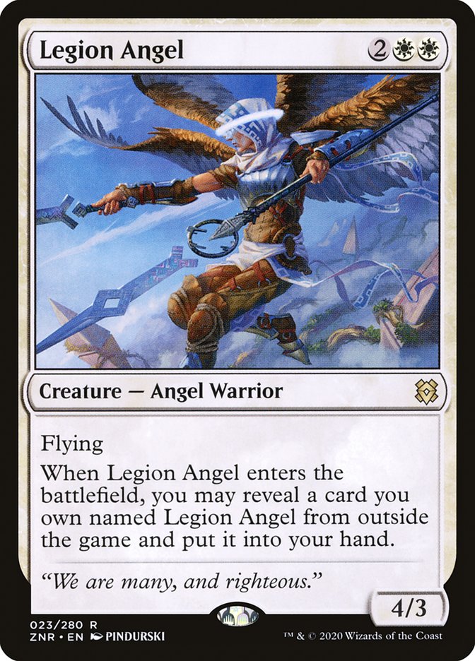 Legion Angel [Zendikar Rising] | Gaming Infinity