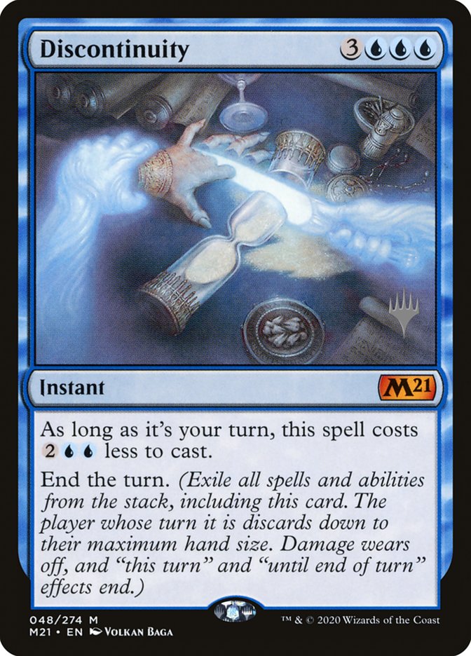 Discontinuity (Promo Pack) [Core Set 2021 Promos] | Gaming Infinity