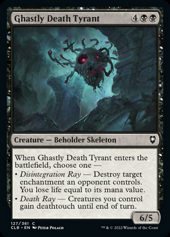 Ghastly Death Tyrant [Commander Legends: Battle for Baldur's Gate] | Gaming Infinity
