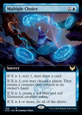 Multiple Choice (Extended) [Strixhaven: School of Mages] | Gaming Infinity