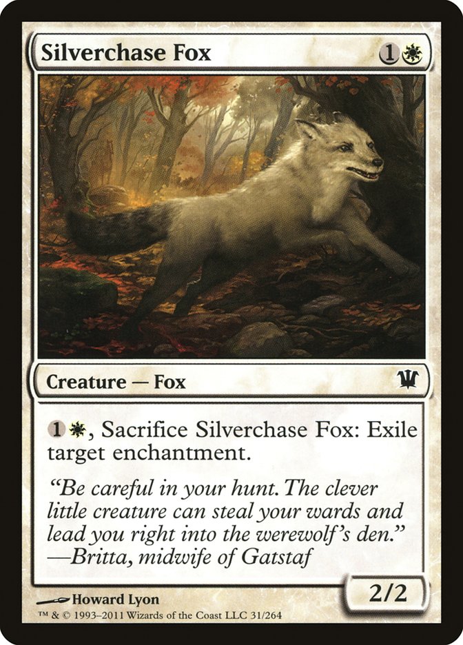 Silverchase Fox [Innistrad] | Gaming Infinity