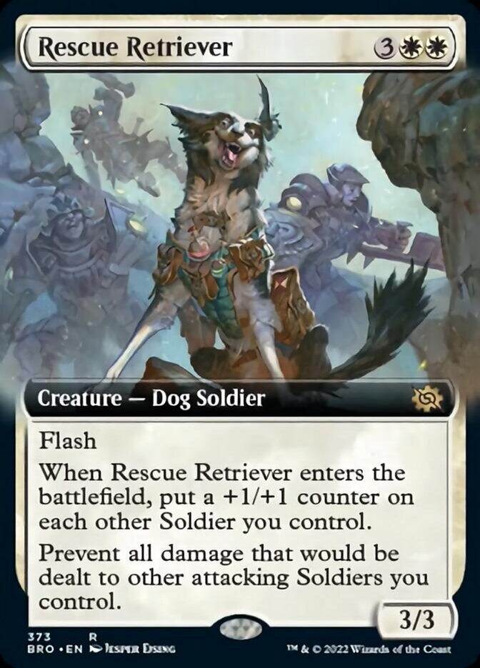 Rescue Retriever (Extended Art) [The Brothers' War] | Gaming Infinity