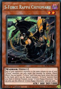 S-Force Rappa Chiyomaru [BLVO-EN011] Secret Rare | Gaming Infinity