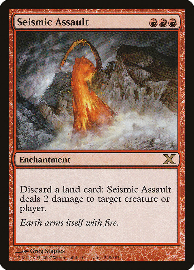 Seismic Assault [Tenth Edition] | Gaming Infinity