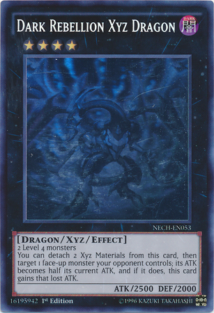 Dark Rebellion Xyz Dragon [NECH-EN053] Ghost Rare | Gaming Infinity