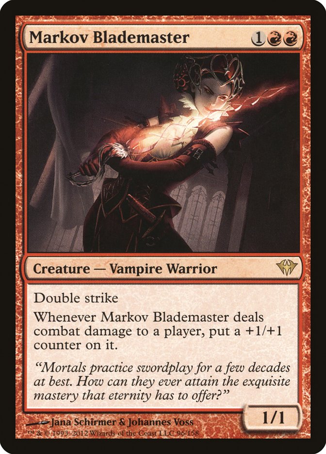Markov Blademaster [Dark Ascension] | Gaming Infinity
