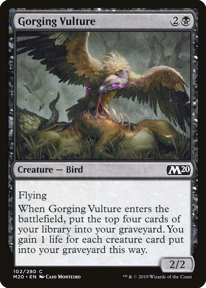 Gorging Vulture [Core Set 2020] | Gaming Infinity