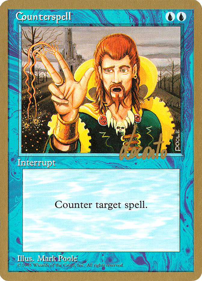 Counterspell (Michael Loconto) [Pro Tour Collector Set] | Gaming Infinity