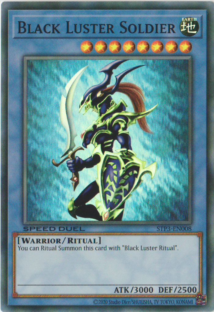 Black Luster Soldier [STP3-EN008] Super Rare | Gaming Infinity