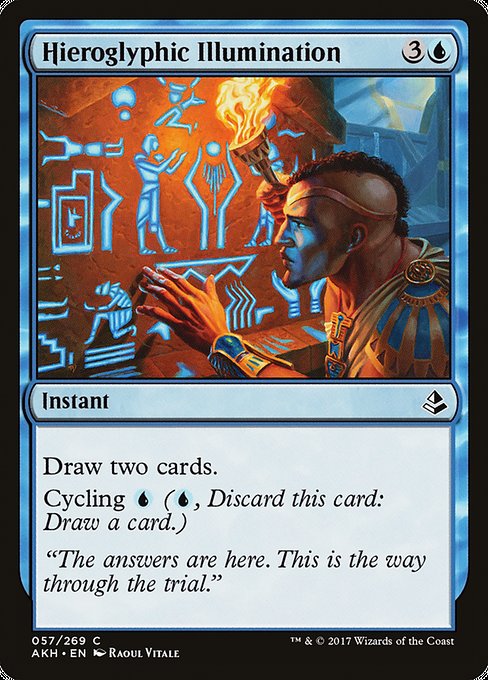 Hieroglyphic Illumination [Amonkhet] | Gaming Infinity