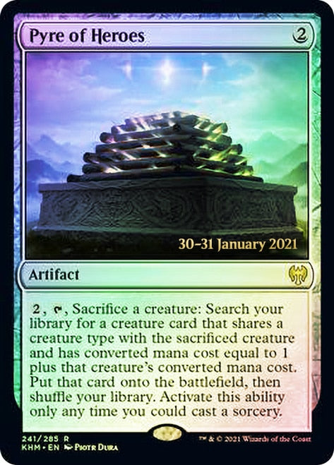 Pyre of Heroes  [Kaldheim Prerelease Promos] | Gaming Infinity