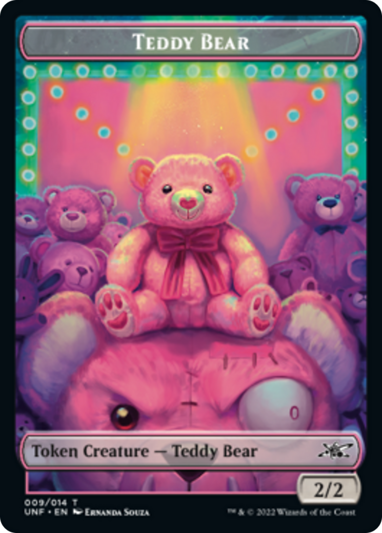 Teddy Bear // Food (011) Double-sided Token [Unfinity Tokens] | Gaming Infinity