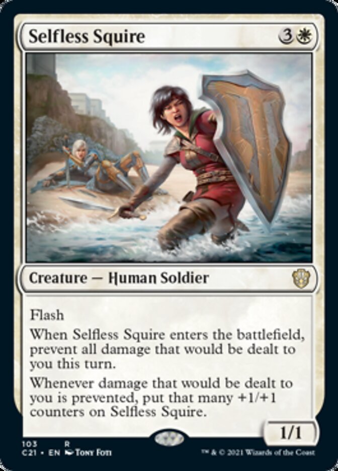 Selfless Squire [Commander 2021] | Gaming Infinity