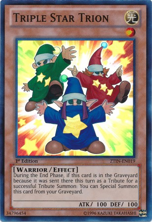 Triple Star Trion [ZTIN-EN019] Super Rare | Gaming Infinity