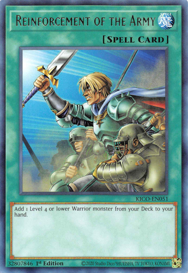 Reinforcement of the Army [KICO-EN051] Rare | Gaming Infinity