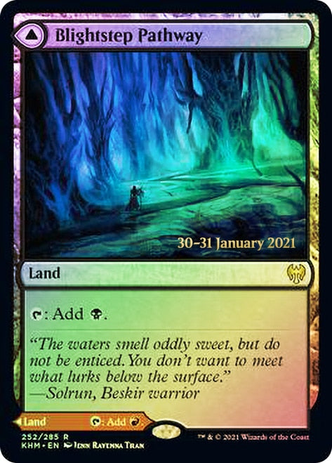 Blightstep Pathway // Searstep Pathway  [Kaldheim Prerelease Promos] | Gaming Infinity
