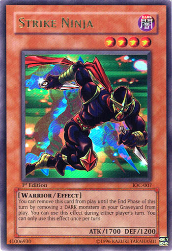 Strike Ninja [IOC-007] Ultra Rare | Gaming Infinity