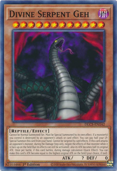 Divine Serpent Geh [DLCS-EN142] Common | Gaming Infinity